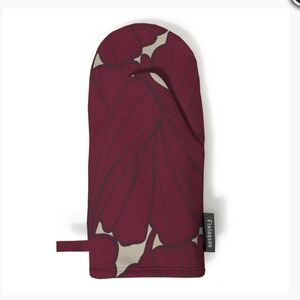 Finlayson Lilia Dark Red/ Beige Oven Mitt